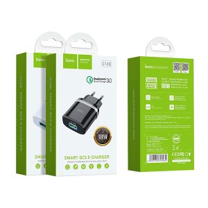Cốc Sạc hoco. C12Q, 18W, 1 cổng USB-A